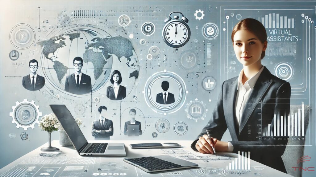 a virtual assistant in their work environment