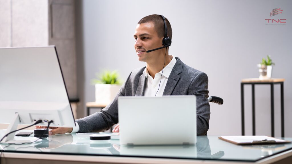 a Virtual Assistant working