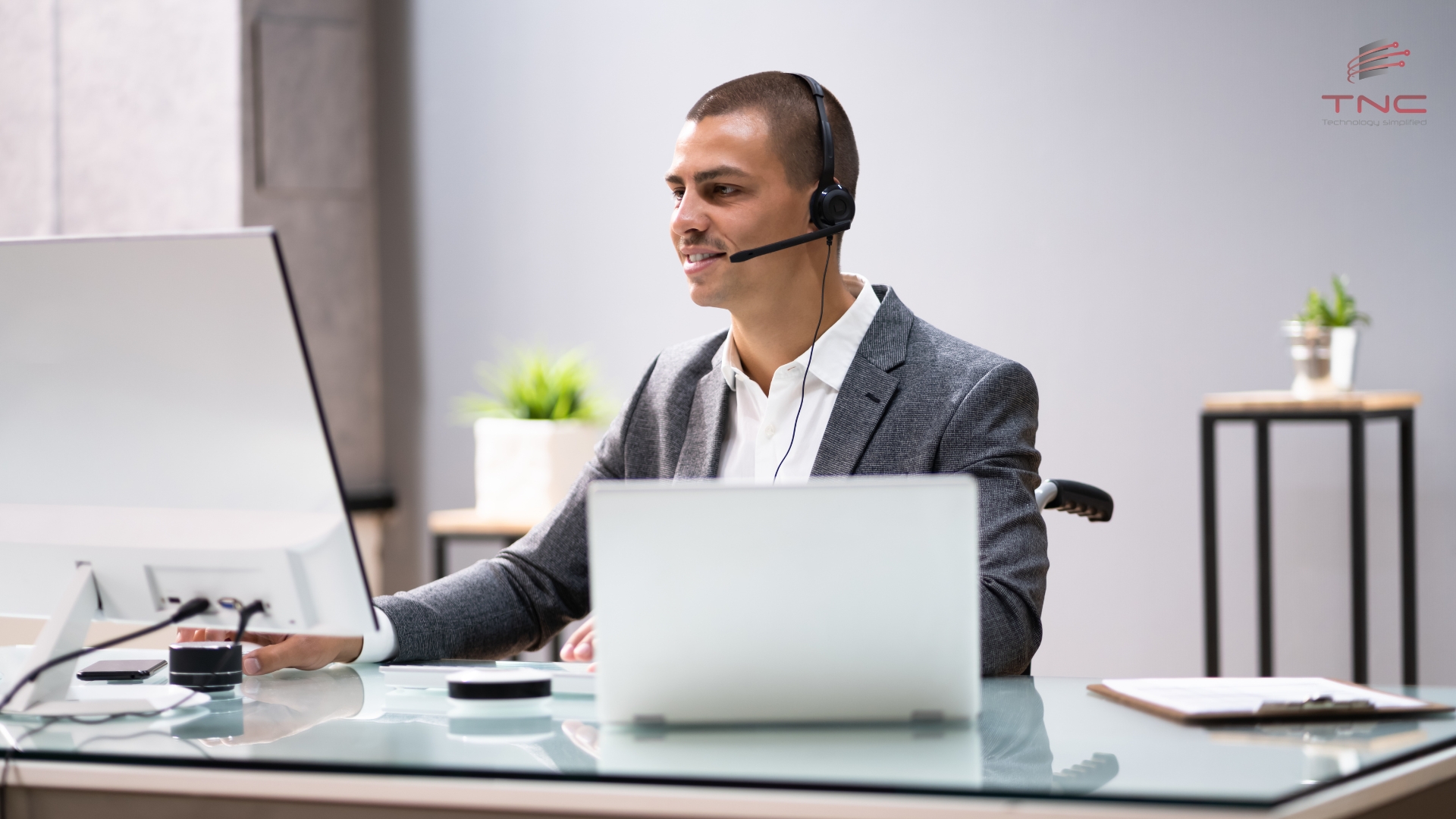 a Virtual Assistant working