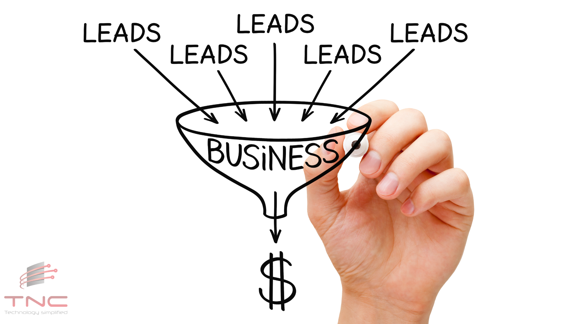 Leads going into business funnel